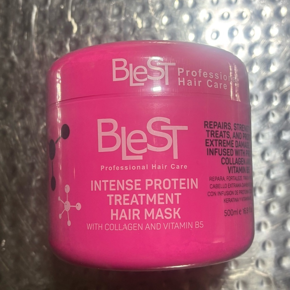 Blest Intense Protein Treatment Hair Mask - Pink